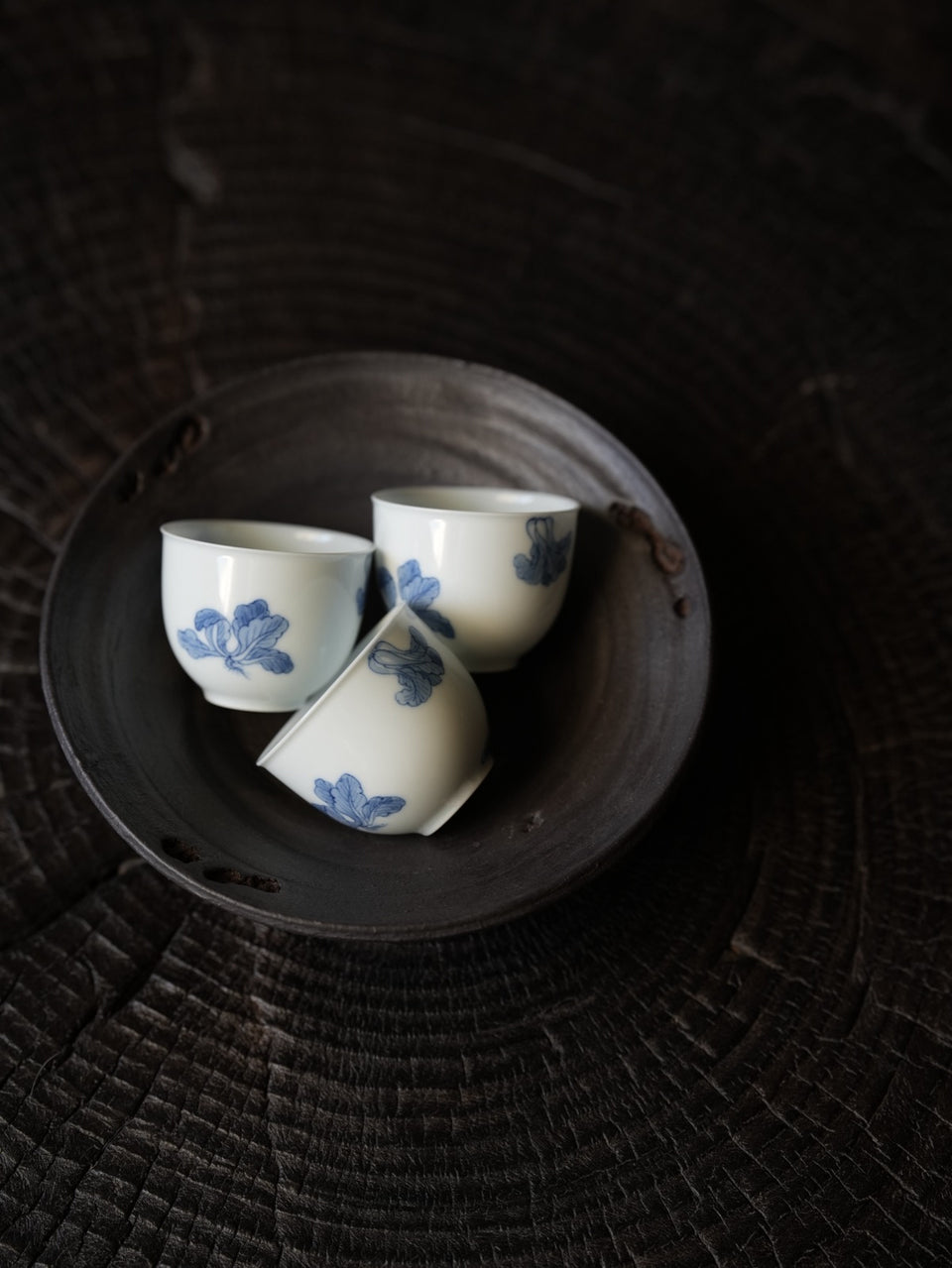 Blue and White “Cabbage” Gongfu Teacup