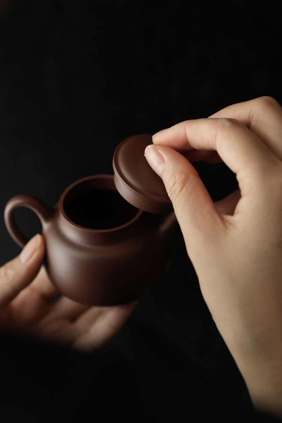 “Yan Xin” Aged Zini Clay Teapot