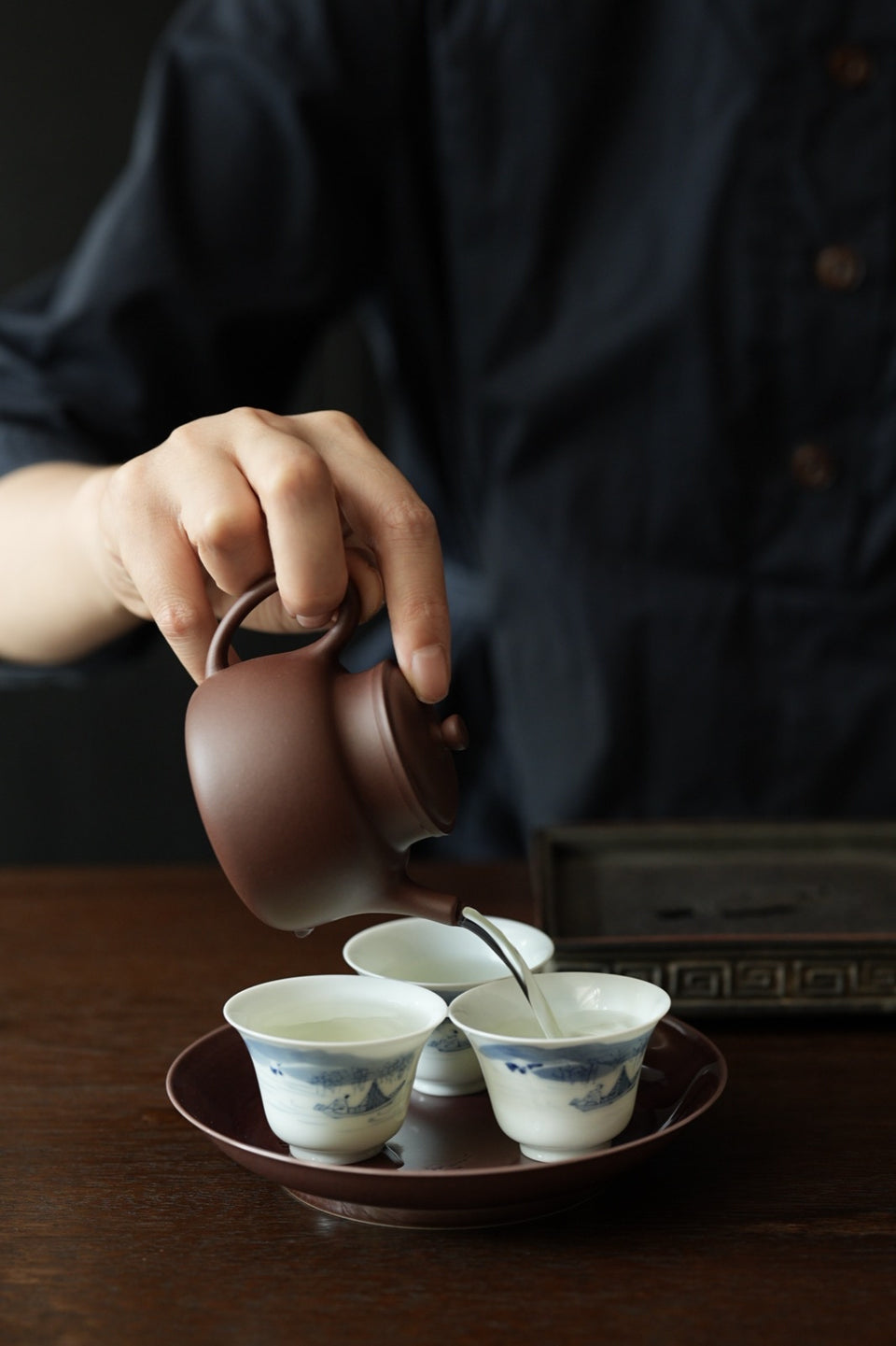 “Yan Xin” Aged Zini Clay Teapot