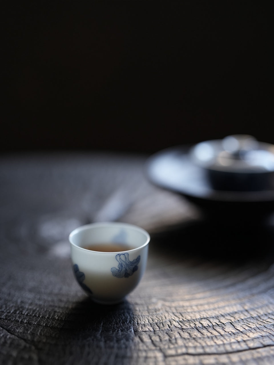 Blue and White “Cabbage” Gongfu Teacup