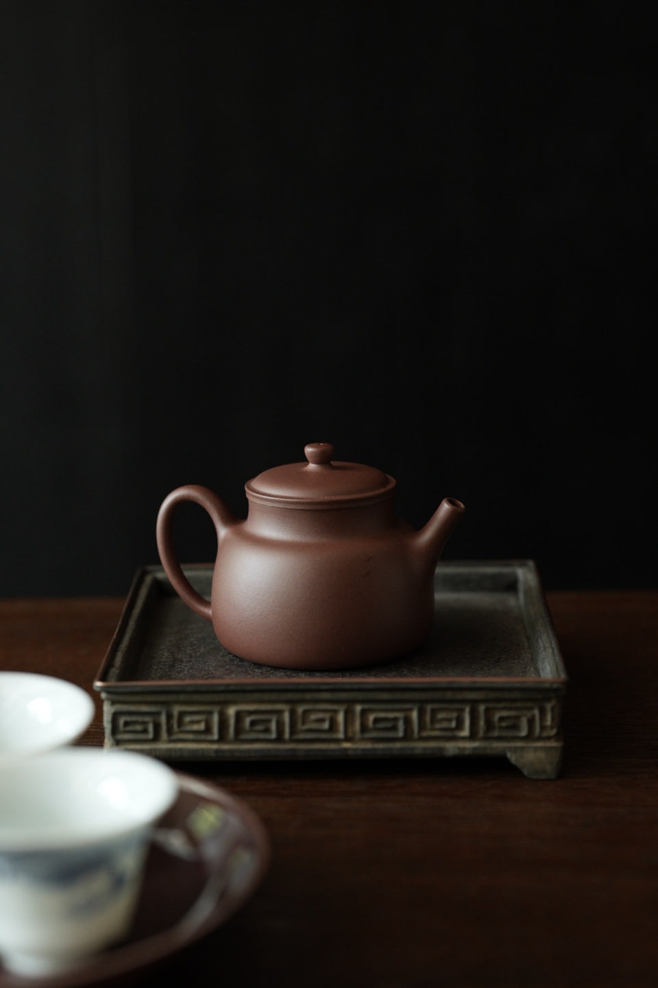 “Yan Xin” Aged Zini Clay Teapot