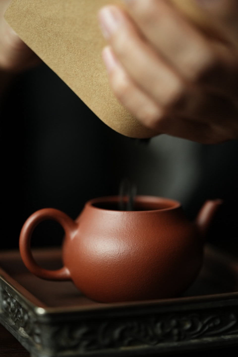 Yixing Zhuni Pan Hu Teapot