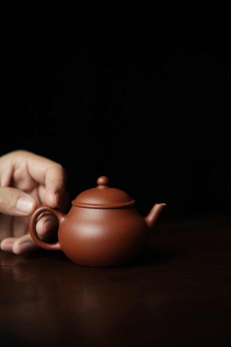 Yixing Zhuni Pan Hu Teapot