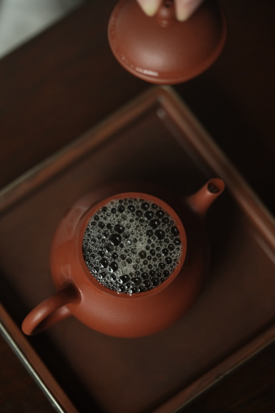 Yixing Zhuni Pan Hu Teapot