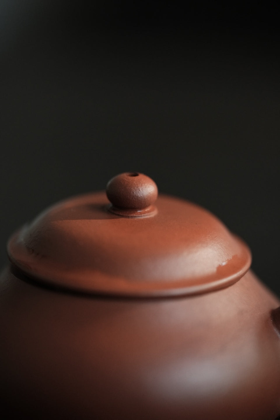 Yixing Zhuni Low Pear Teapot