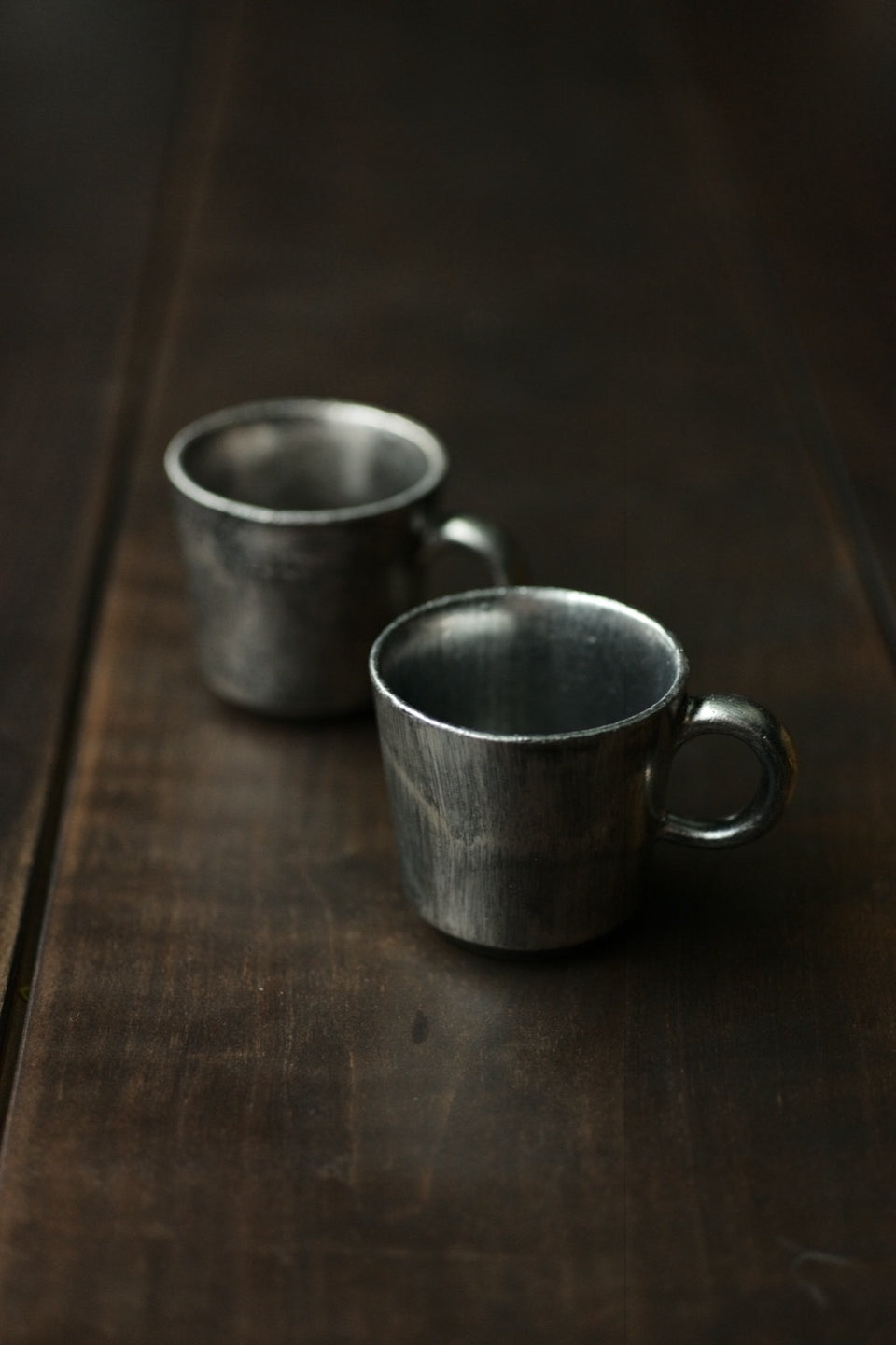 Gold-Glazed Double Espresso Cup