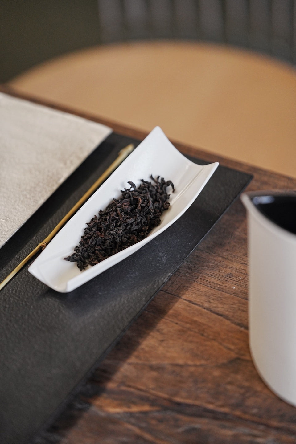 "Origami" Cha Ze Tea Holder in White