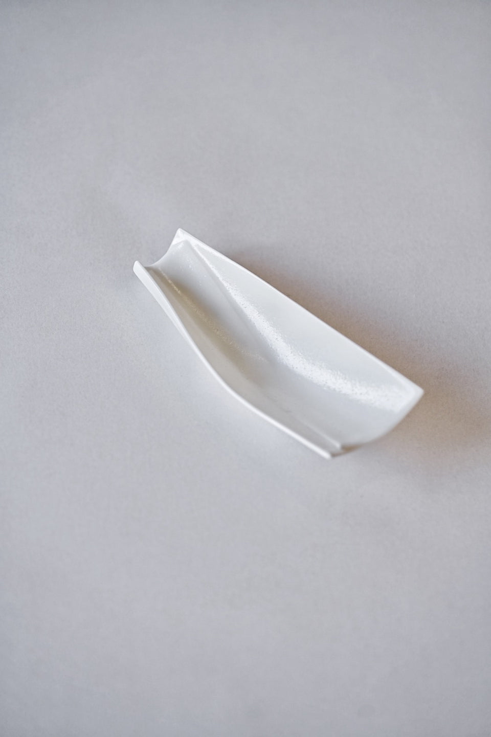 "Origami" Cha Ze Tea Holder in White