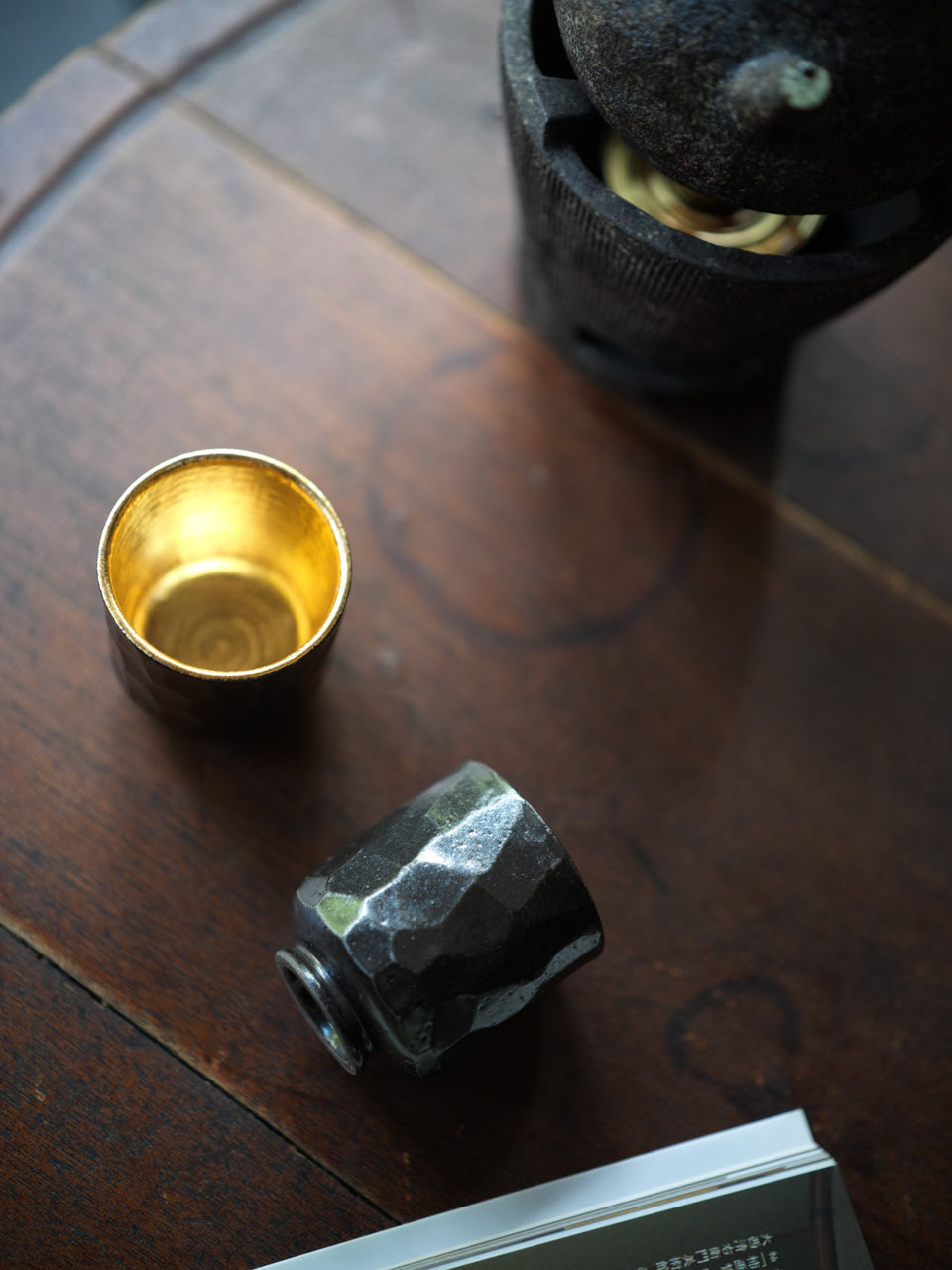 Faceted Onyx Host Cup by Chengwei