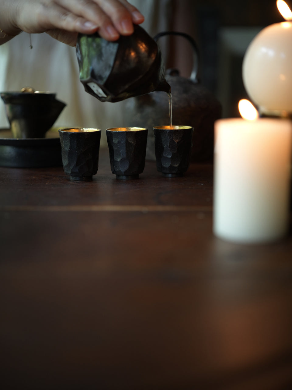 Faceted Onyx Host Cup by Chengwei