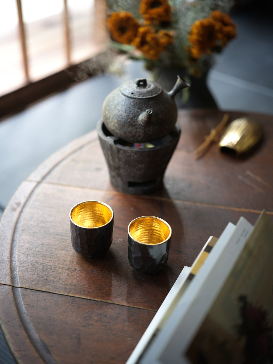 Faceted Onyx Host Cup by Chengwei