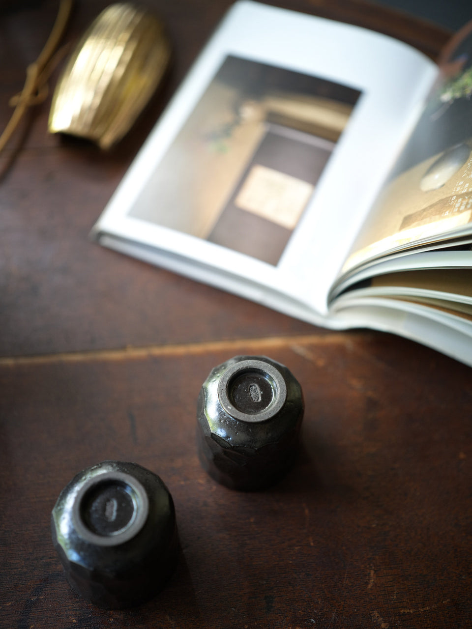 Faceted Onyx Host Cup by Chengwei