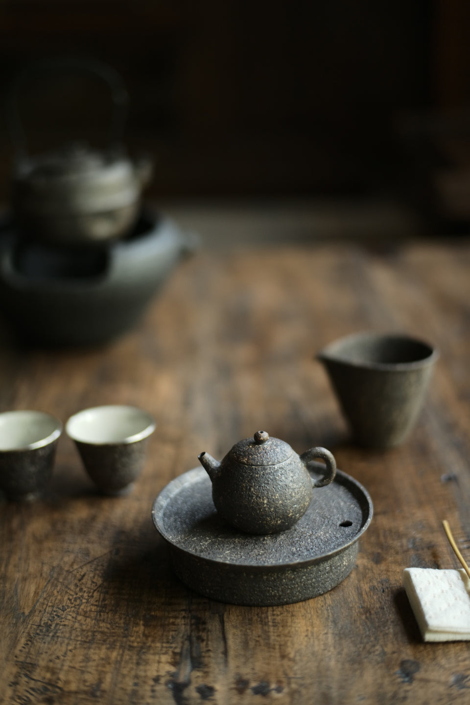 Natural Earth Textured Teapot #4 by Chengwei