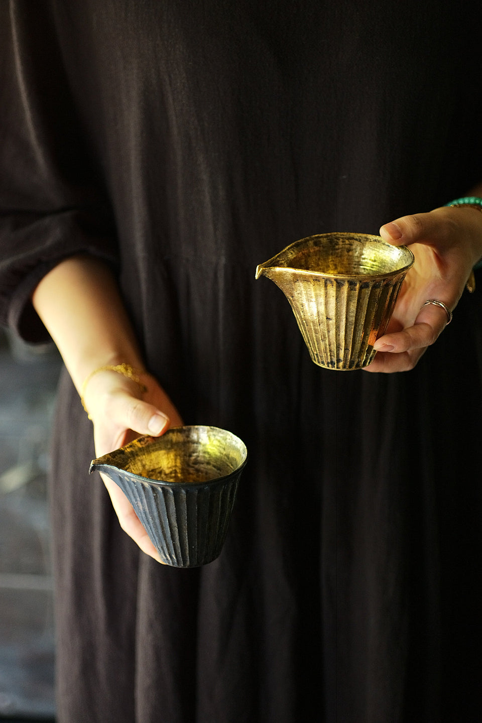 Melon-Slice Gongdaobei Pitcher｜Gold