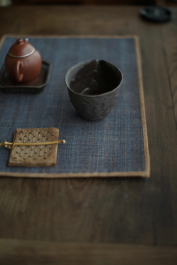 Traditional Two-Sided Tea Mat