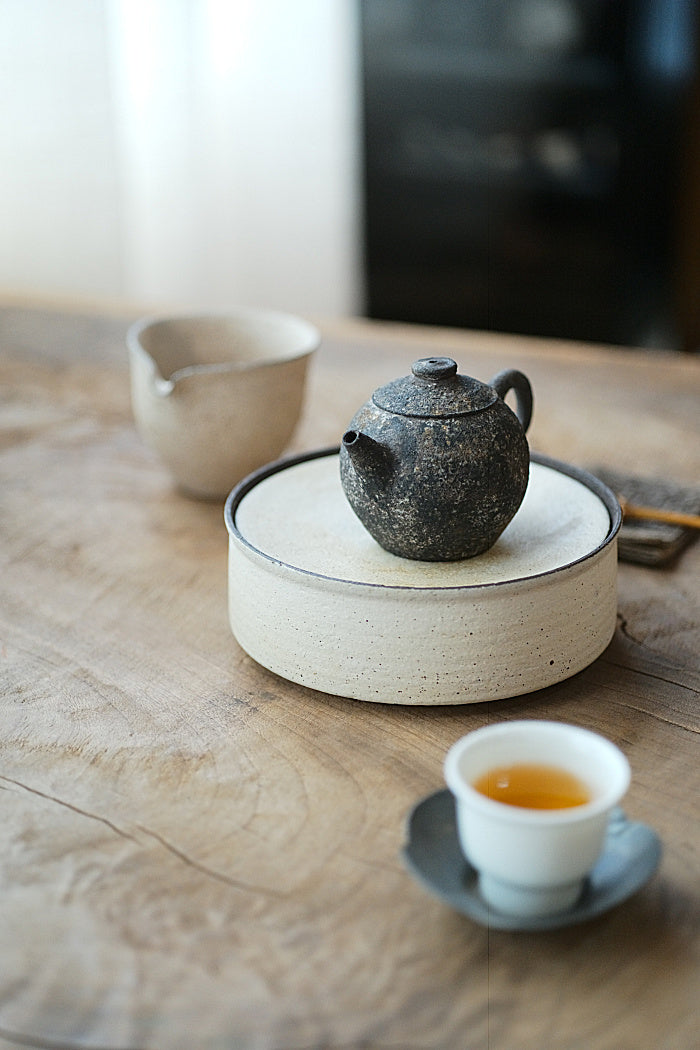 Natural Earth Textured Teapot