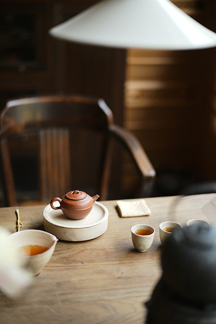Red Powder "Hui Shan" Teapot