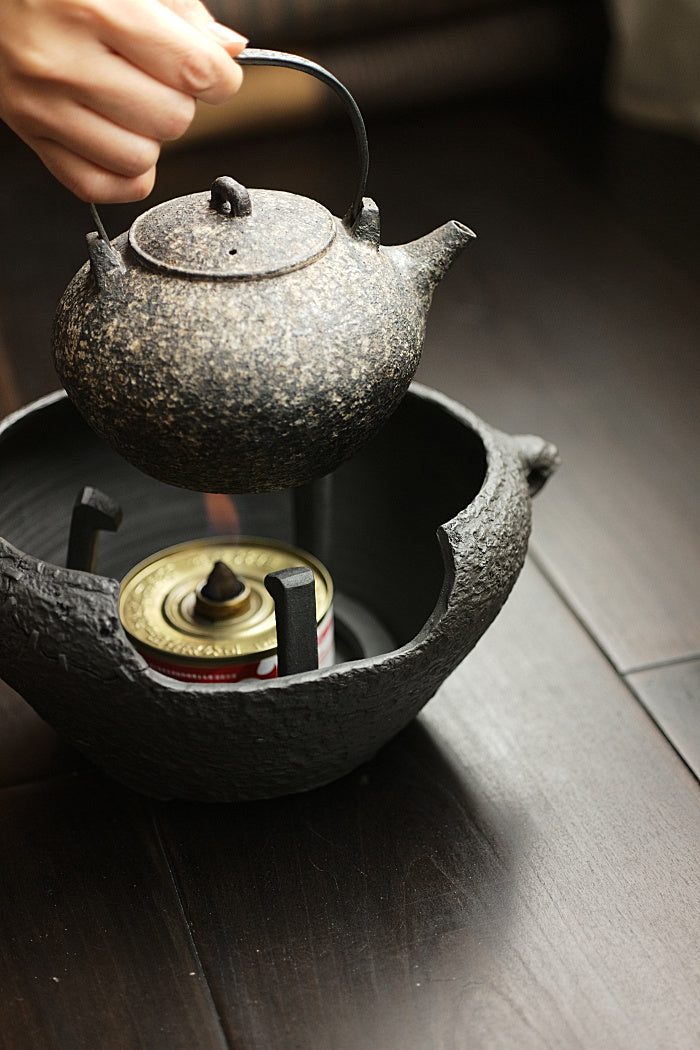 Handmade Dragon-Face Tea Stove by Cheng Wei