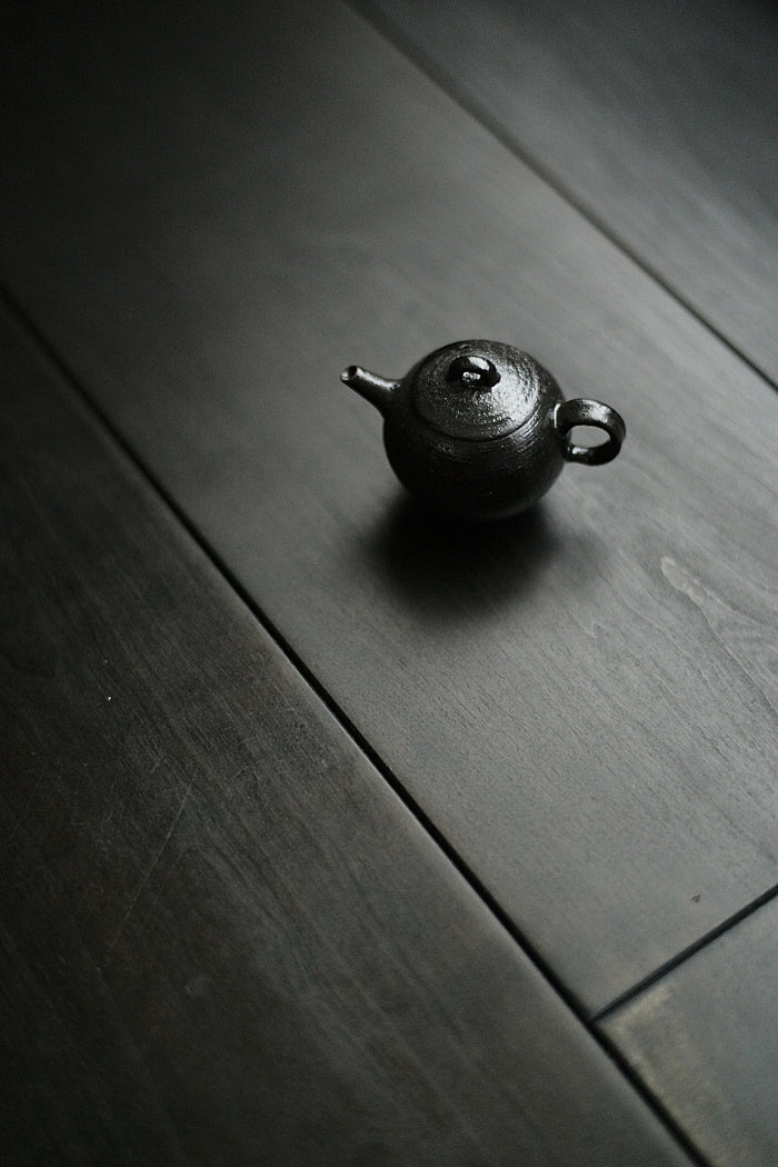Hand-Crafted Black Pottery Teapot Series 2