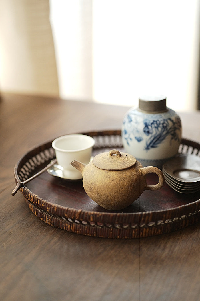 Hazelnut Powder-Glazed Teapot
