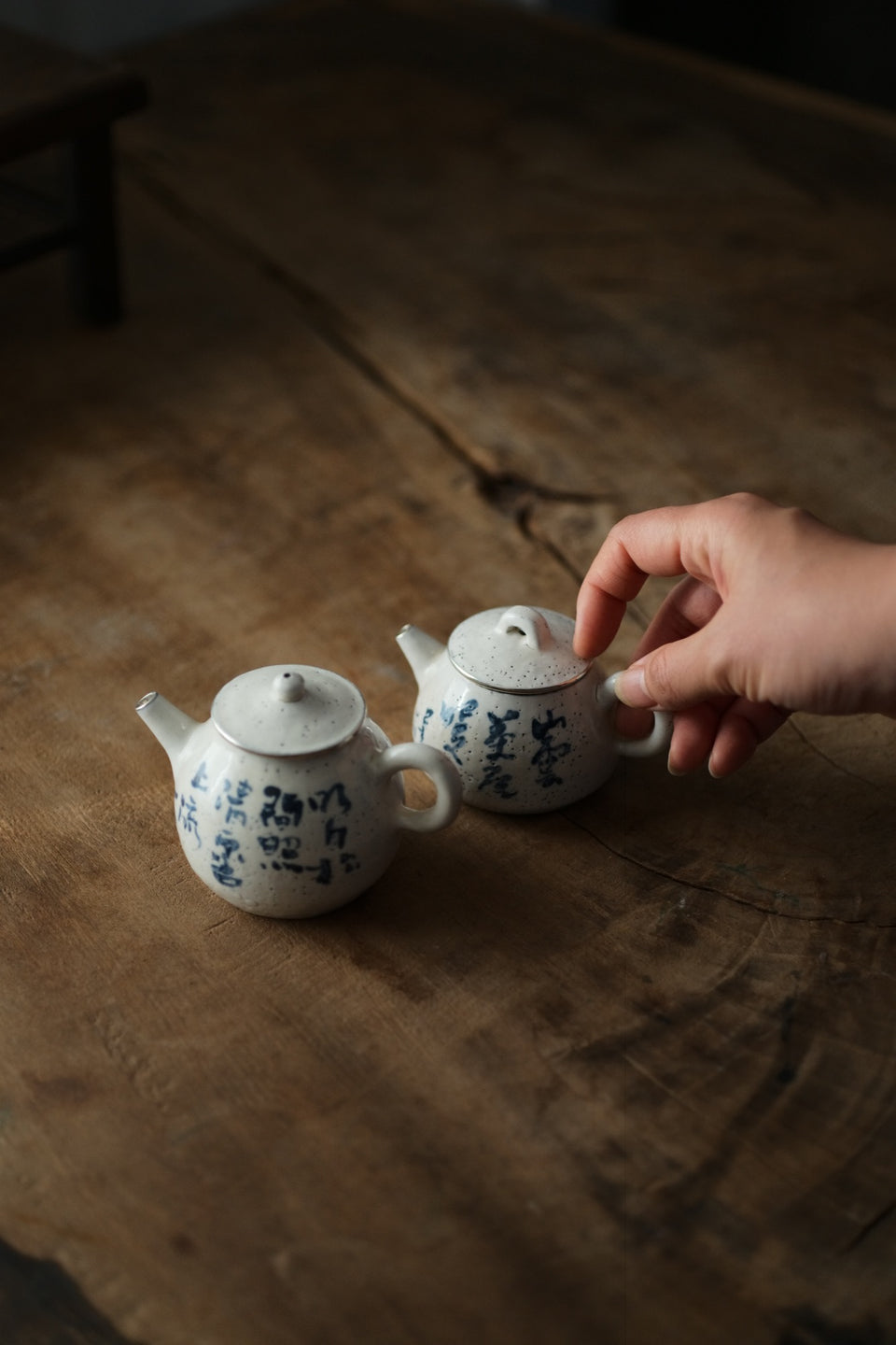 Original Silver-lined Poetry Teapot by Cheng Wei