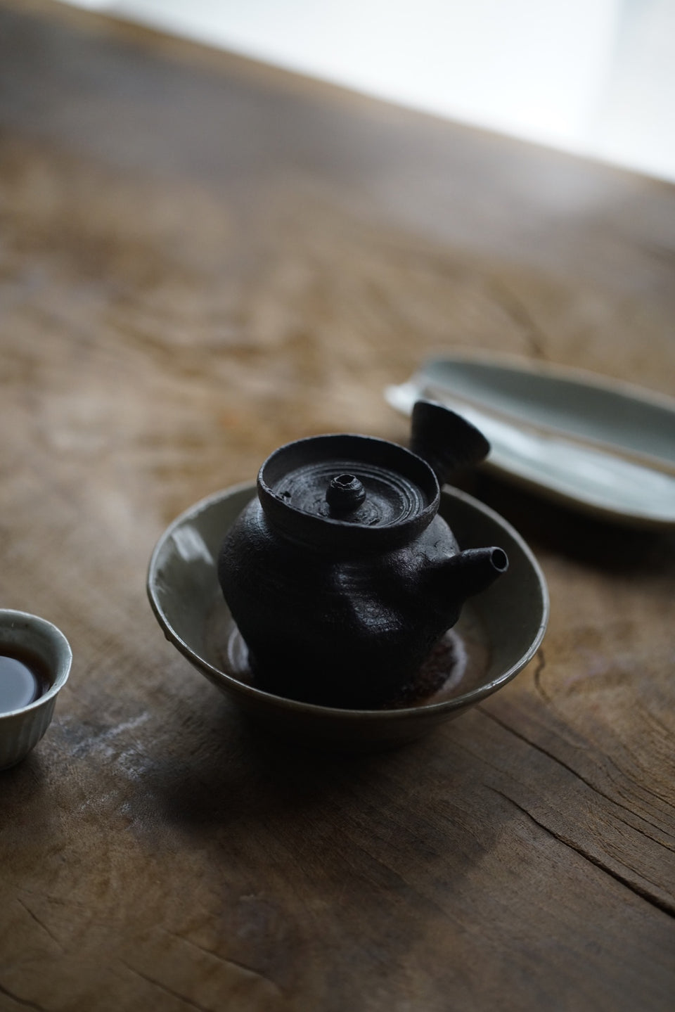 Wabi-Sabi Side-Handle Yixing Teapot (Cheng Wei)