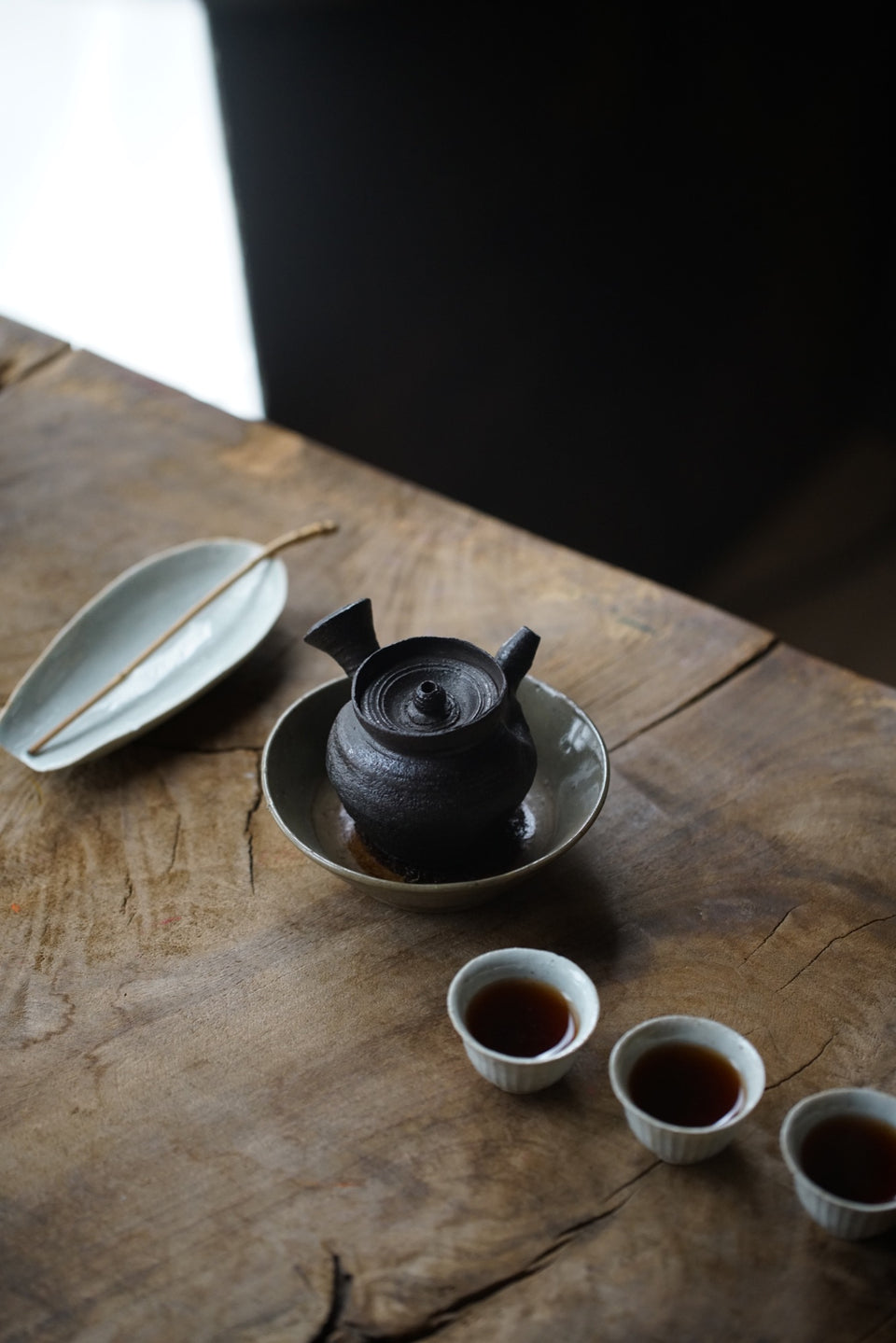 Wabi-Sabi Side-Handle Yixing Teapot (Cheng Wei)